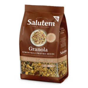 Granola sementes e frutos secos