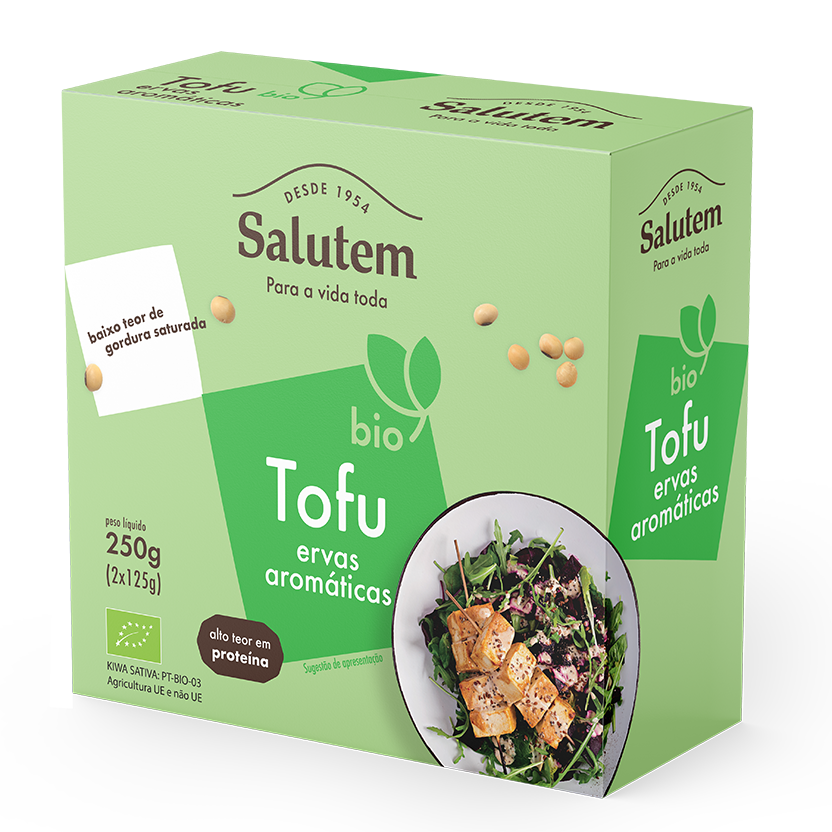 Tofu com ervas bio