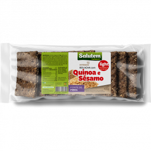 Bolacha S/açúcar Integral com Quinoa e Sésamo