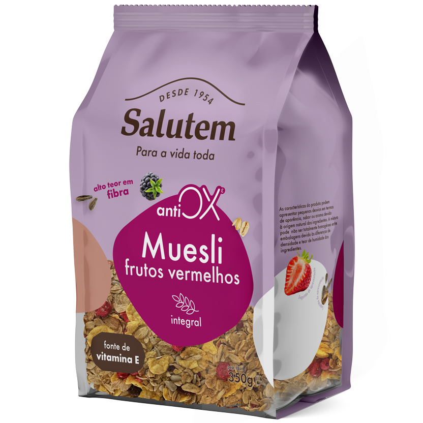 Muesli frutos vermelhos