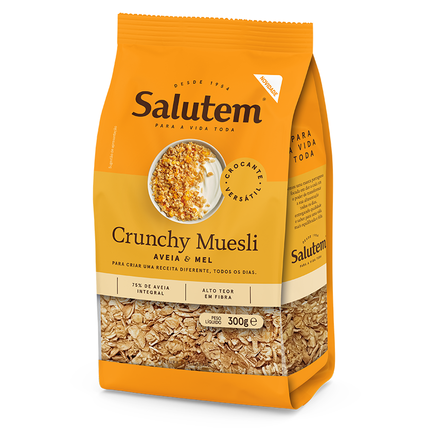 Crunchy muesli aveia e mel