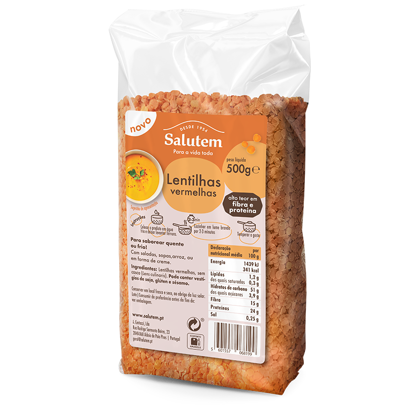 Lentilhas vermelhas