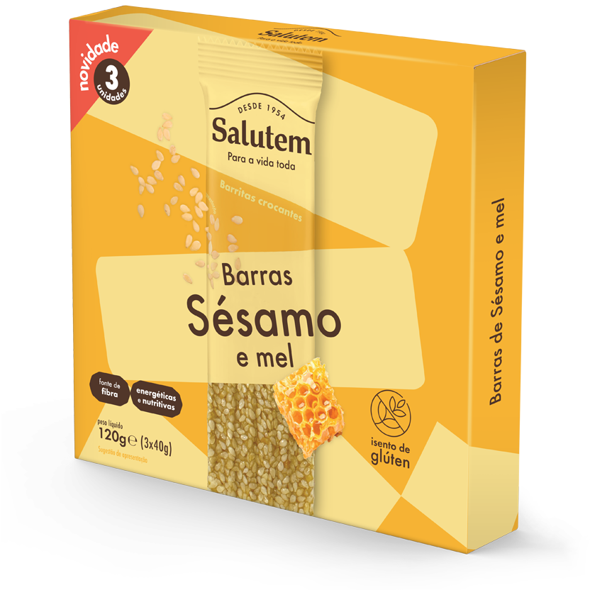 Barra sésamo e mel pack