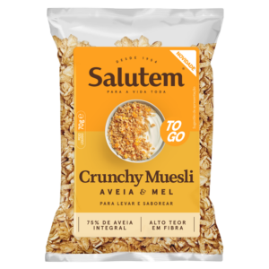Crunchy muesli aveia e mel to go