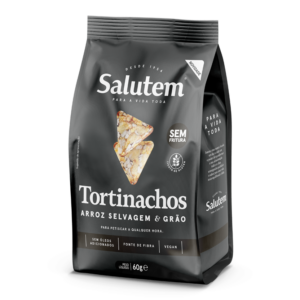 Tortinachos arroz selvagem e grão