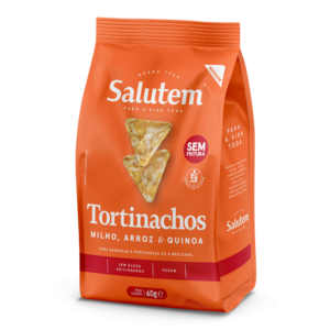 Tortinachos milho, arroz e quinoa